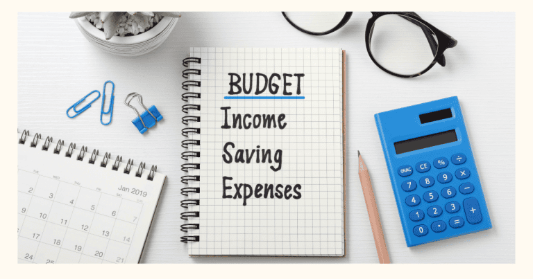 How To Create A Monthly Budget in 5 Easy Steps.